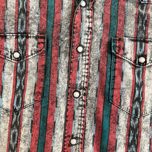 1990’s wrangler western shirt. Men’s small - Picture 8 of 8